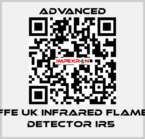 Ffe UK Infrared Flame Detector IR5  Advanced