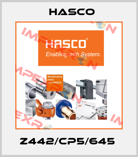 Z442/CP5/645  Hasco
