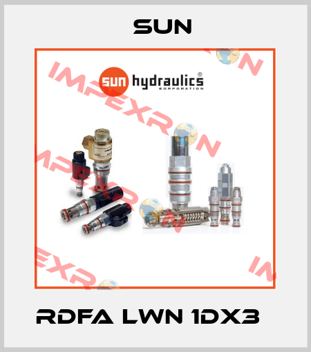 RDFA LWN 1Dx3   SUN