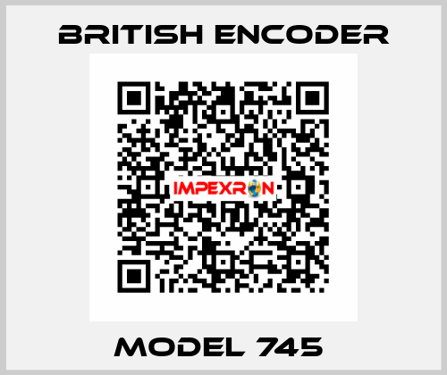 Model 745  British Encoder