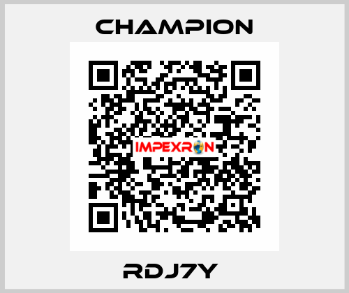 RDJ7Y  Champion