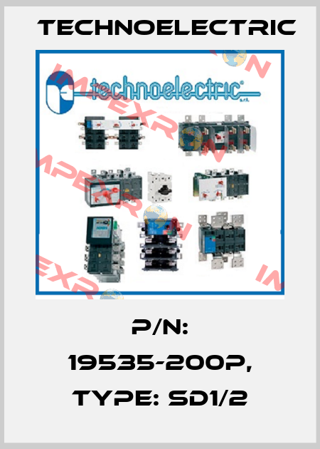 P/N: 19535-200P, Type: SD1/2 Technoelectric