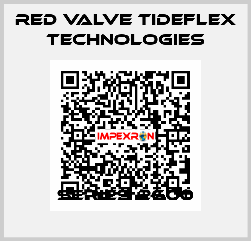 Series 2600 Red Valve Tideflex Technologies