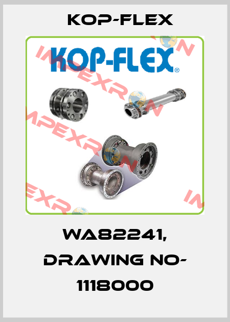 WA82241, Drawing No- 1118000 Kop-Flex