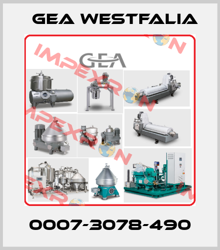 0007-3078-490 Gea Westfalia
