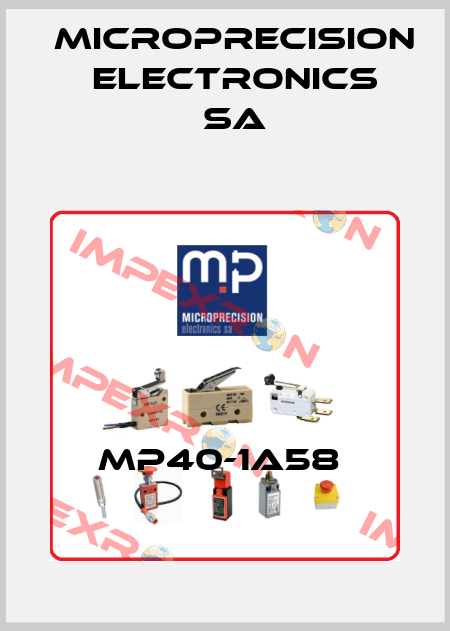 MP40-1A58  Microprecision Electronics SA