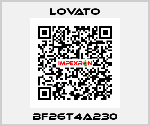 BF26T4A230 Lovato