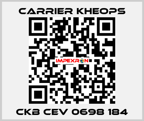 CKB CEV 0698 184 Carrier Kheops