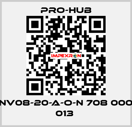 NV08-20-A-O-N 708 000 013  Pro-Hub