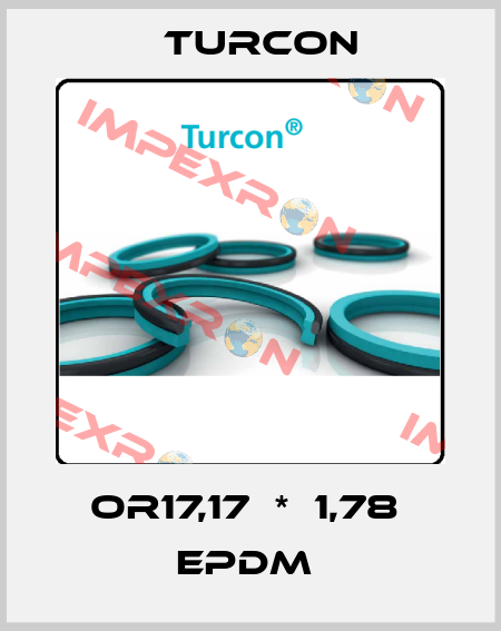 OR17,17  *  1,78  EPDM  Turcon
