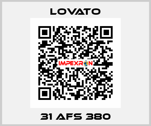 31 AFS 380 Lovato