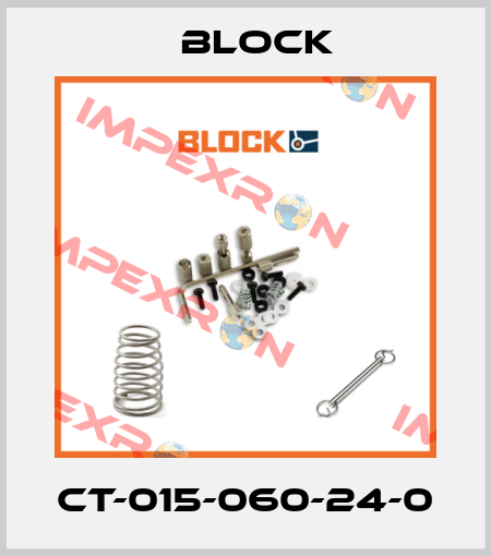 CT-015-060-24-0 Block