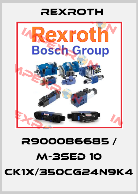 R900086685 / M-3SED 10 CK1X/350CG24N9K4 Rexroth