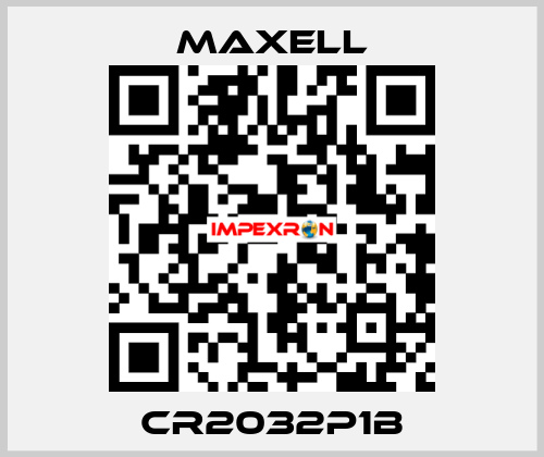 CR2032P1B MAXELL