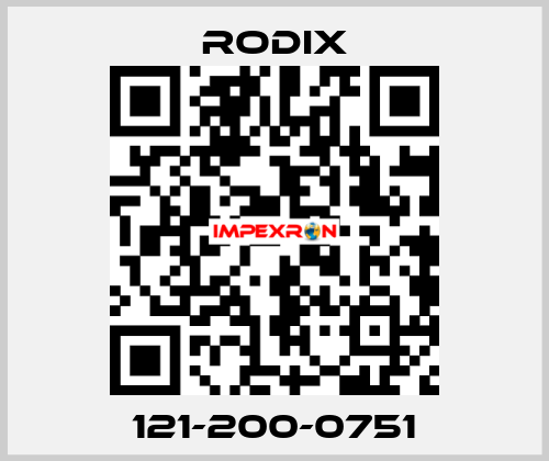 121-200-0751 Rodix