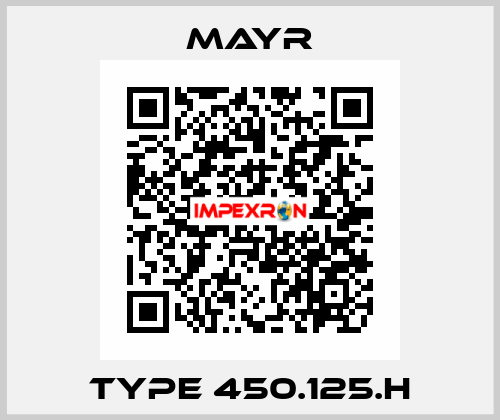 Type 450.125.H Mayr