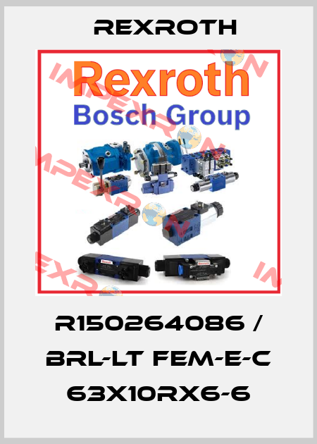 R150264086 / BRL-LT FEM-E-C 63X10RX6-6 Rexroth