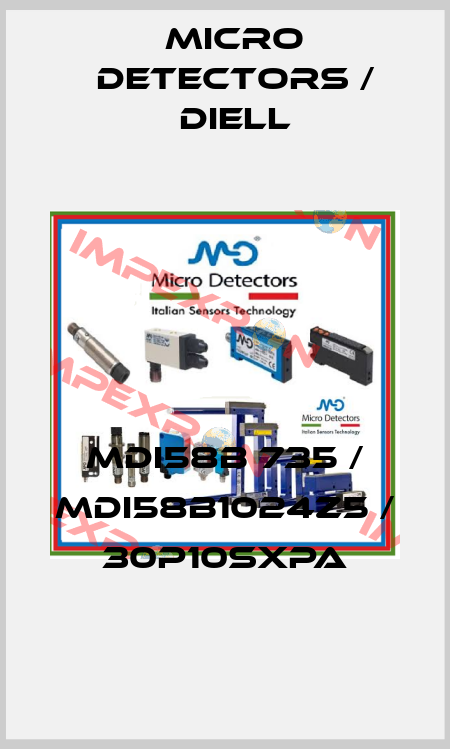 MDI58B 735 / MDI58B1024Z5 / 30P10SXPA
 Micro Detectors / Diell