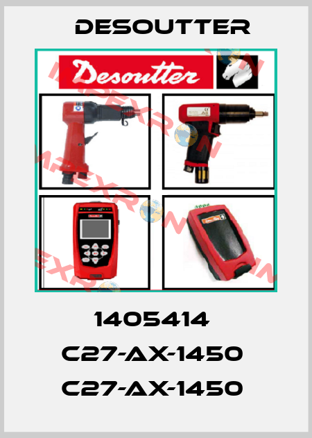 1405414  C27-AX-1450  C27-AX-1450  Desoutter