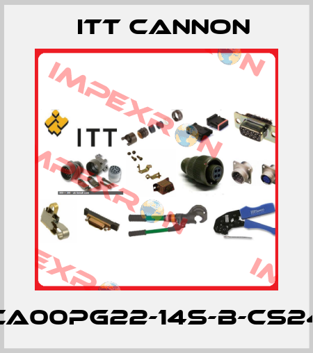 CA00PG22-14S-B-CS24 Itt Cannon