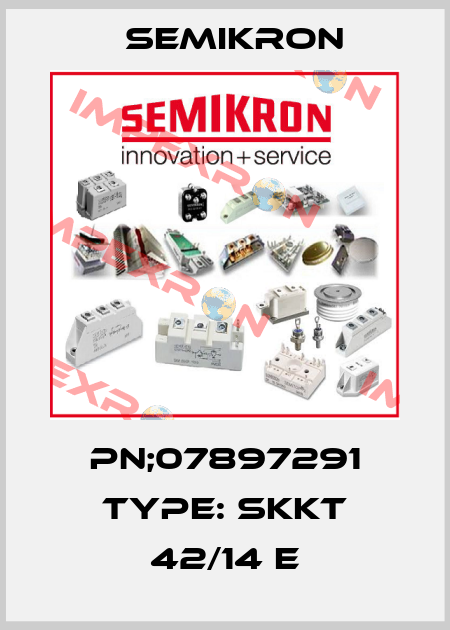 PN;07897291 Type: SKKT 42/14 E Semikron