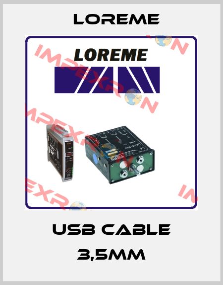 USB cable 3,5mm Loreme
