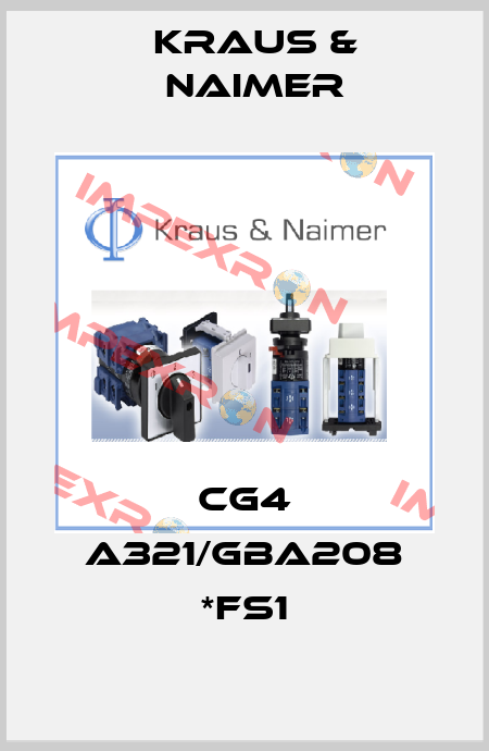 CG4 A321/GBA208 *FS1 Kraus & Naimer