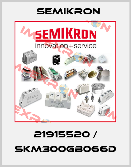 21915520 / SKM300GB066D Semikron