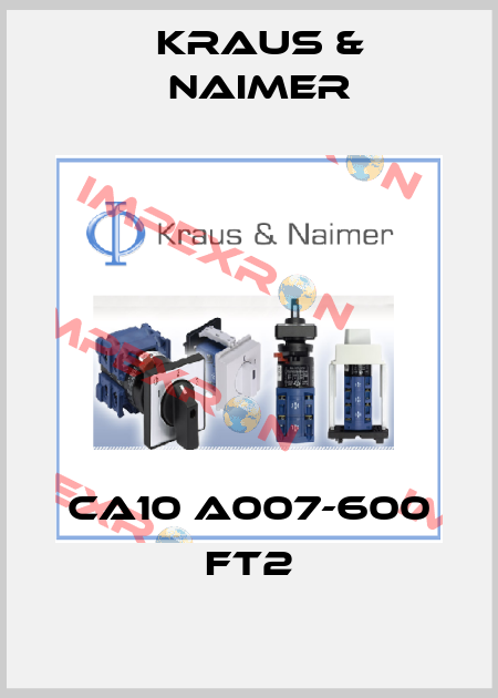 CA10 A007-600 FT2 Kraus & Naimer