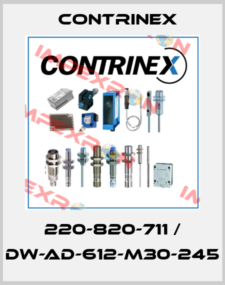220-820-711 / DW-AD-612-M30-245 Contrinex