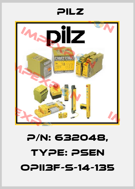 p/n: 632048, Type: PSEN opII3F-s-14-135 Pilz