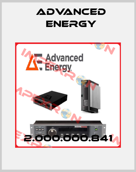 2.000.000.841 ADVANCED ENERGY