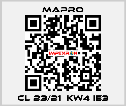 CL 23/21  kW4 IE3 Mapro