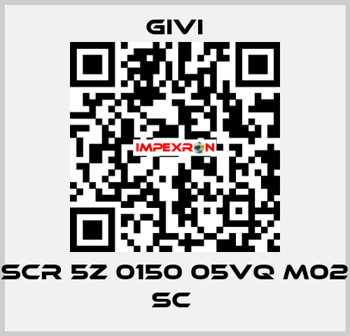 SCR 5Z 0150 05VQ M02 SC  Givi