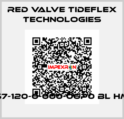 S7-120-0-000-06P0 BL HM Red Valve Tideflex Technologies