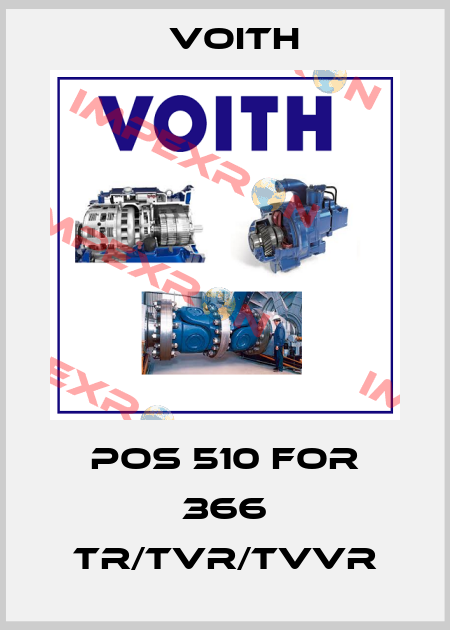 Pos 510 for 366 TR/TVR/TVVR Voith