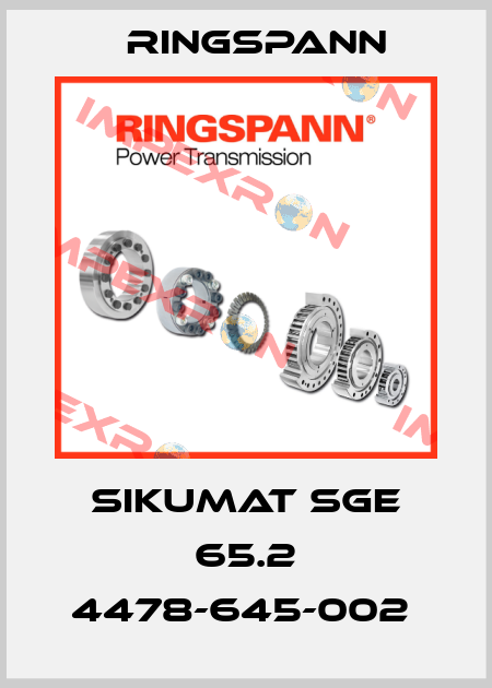 SIKUMAT SGE 65.2 4478-645-002  Ringspann
