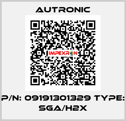 p/n: 09191301329 type: SGA/H2X Autronic