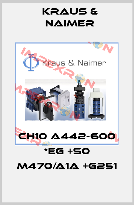 CH10 A442-600 *EG +S0 M470/A1A +G251 Kraus & Naimer