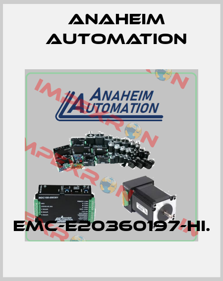EMC-E20360197-HI. Anaheim Automation