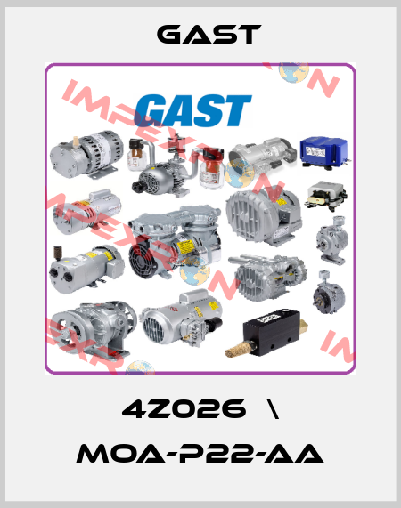 4Z026  \ MOA-P22-AA Gast