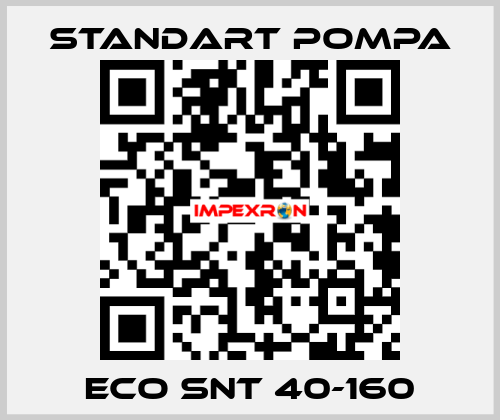 ECO SNT 40-160 STANDART POMPA