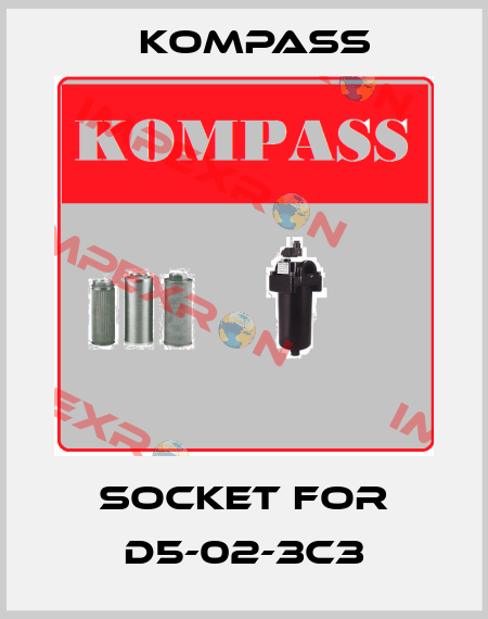 Socket for D5-02-3C3 KOMPASS