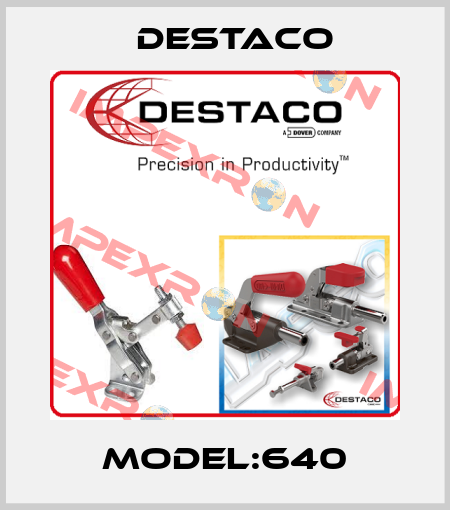 model:640 Destaco