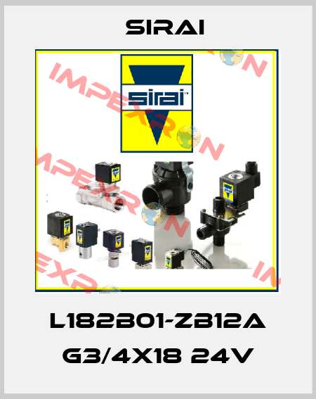 L182B01-ZB12A G3/4X18 24V Sirai