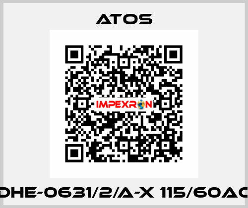 DHE-0631/2/A-X 115/60AC Atos