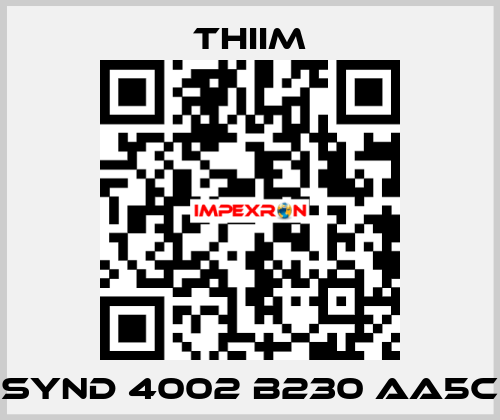 SYND 4002 B230 AA5C Thiim