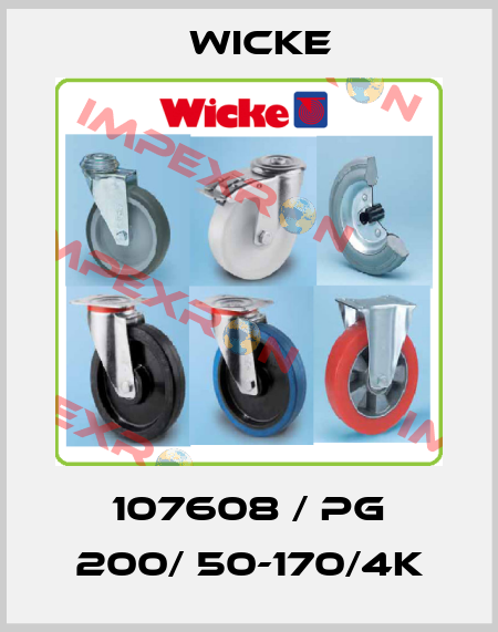 107608 / PG 200/ 50-170/4K Wicke