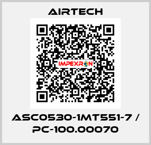 ASC0530-1MT551-7 / PC-100.00070 Airtech