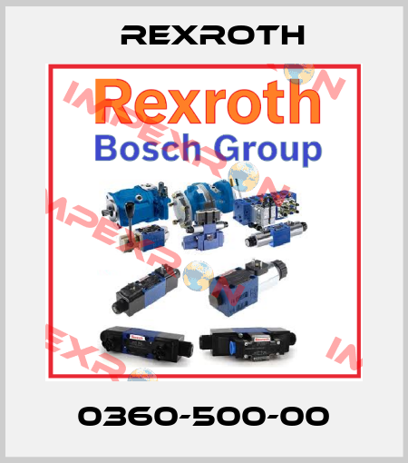 0360-500-00 Rexroth